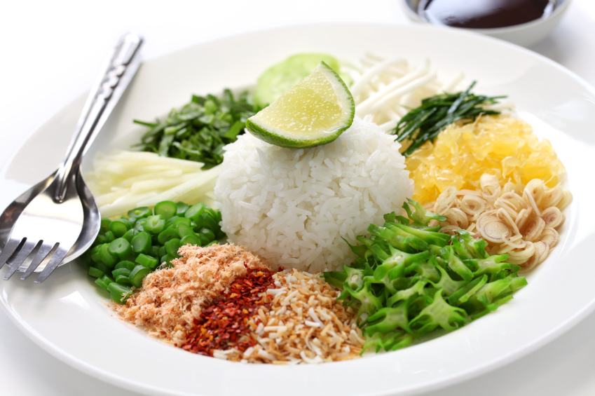 mix rice south thai food