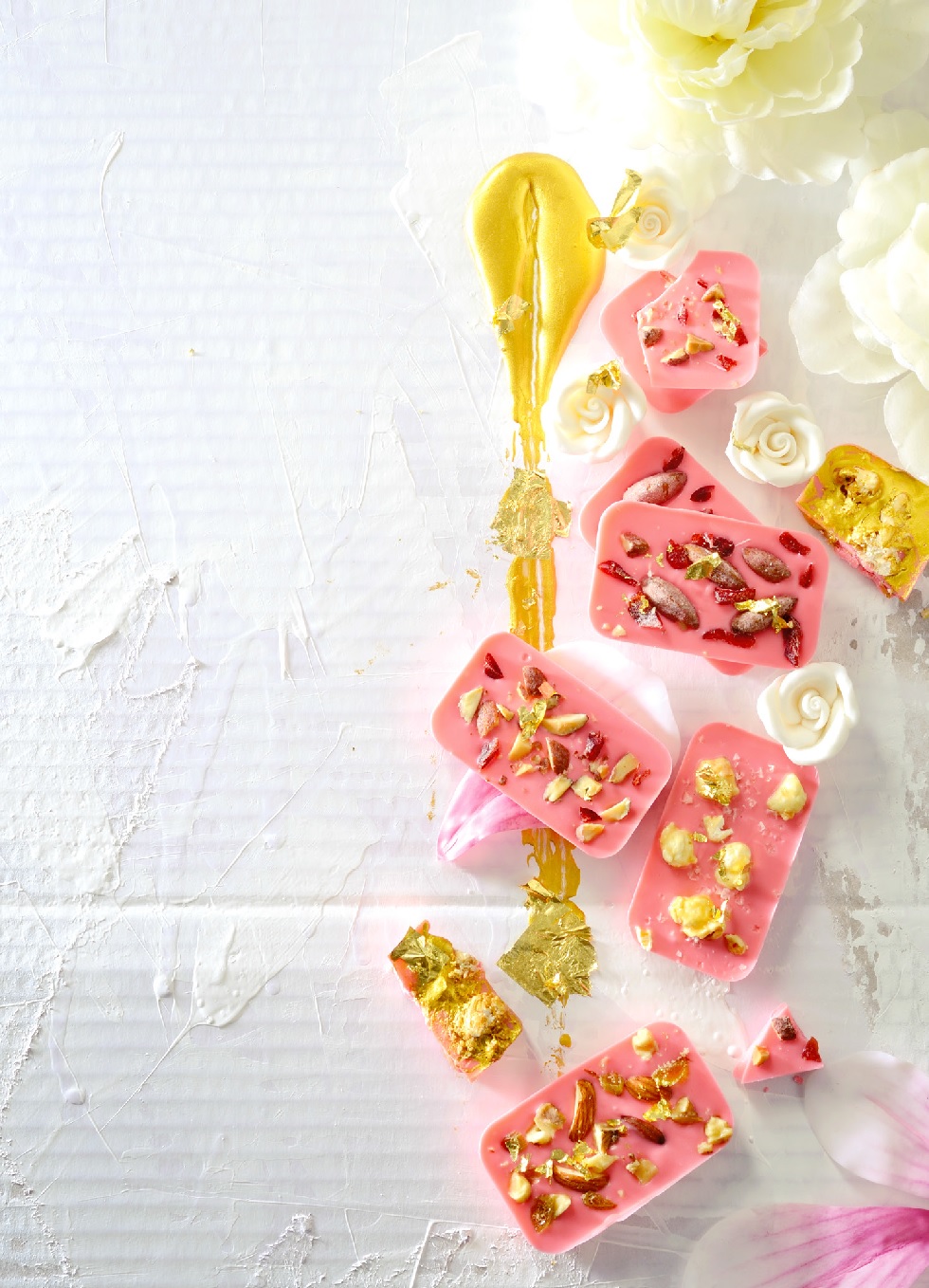 ช็อกโกแลตบาร์สีชมพู