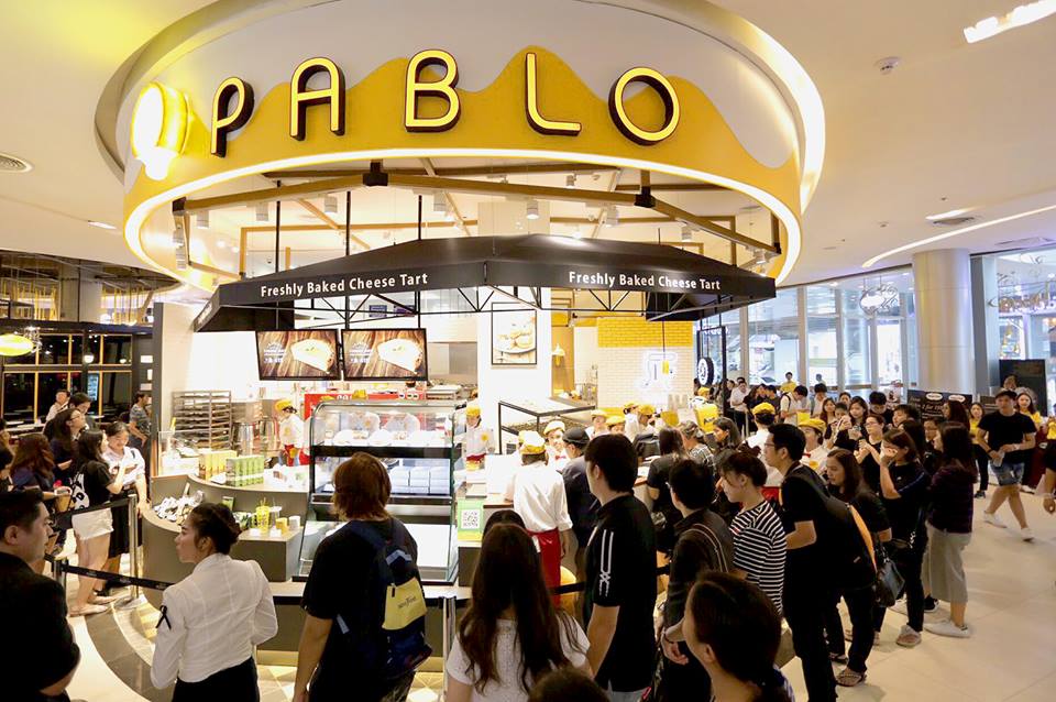 เปิดแล้ว! Pablo Cheese tart (พาโบล ชีส ทาร์ต) @สยามพารากอน