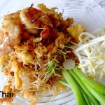 ผัดหมี่กรอบเส้นตรง