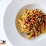 เพนเน่หมูเผ็ด