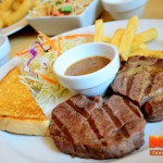 เทนเดอร์ลอยด์สเต็ก+เฟร้นด์ฟรายด์